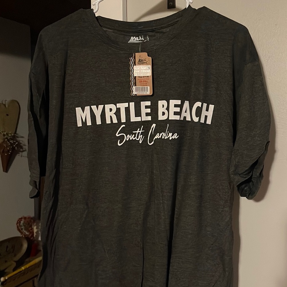 BNWT Myrtle Beach t-shirt sz L